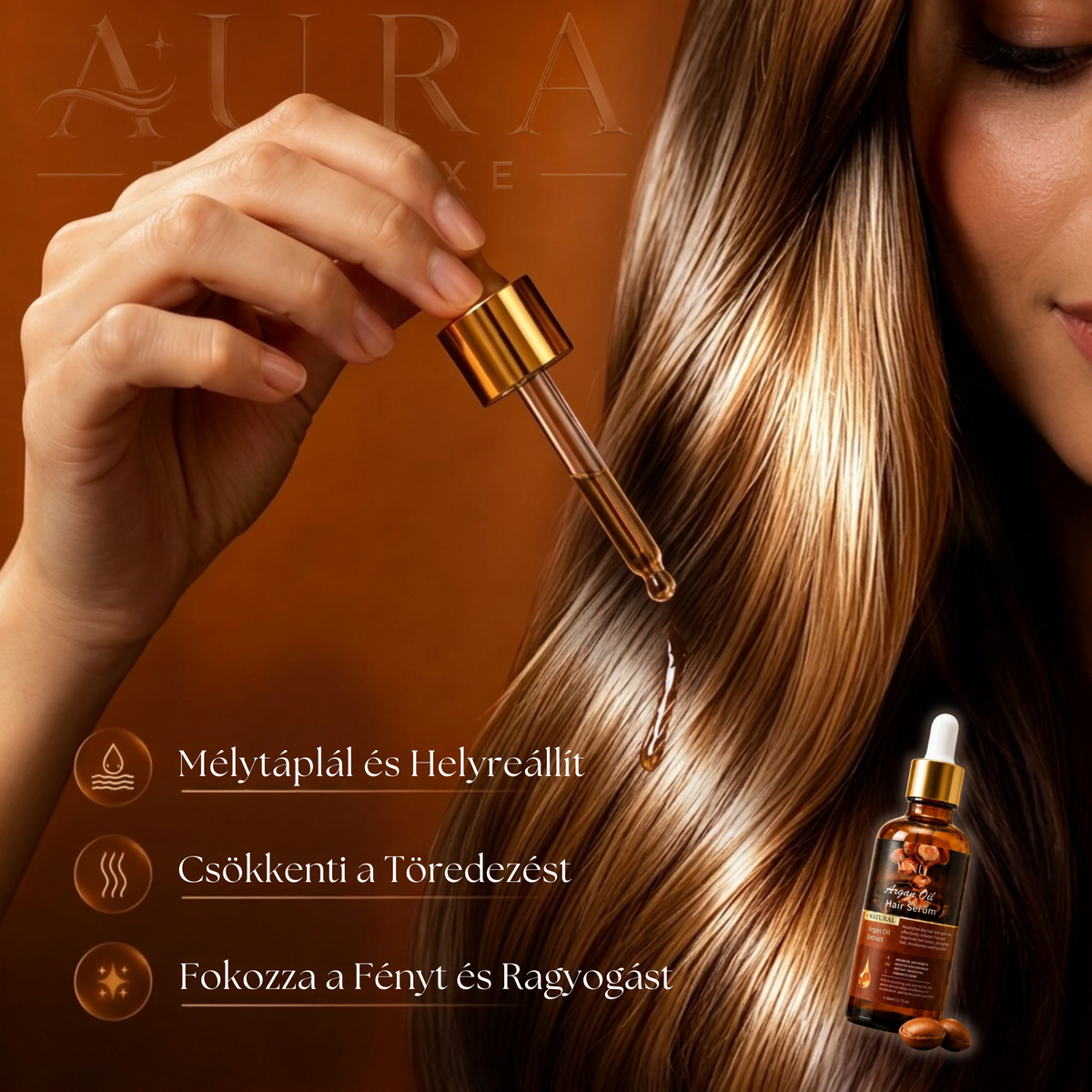 Aura Everlux™ -Ritual Brush, hajápoló kefe