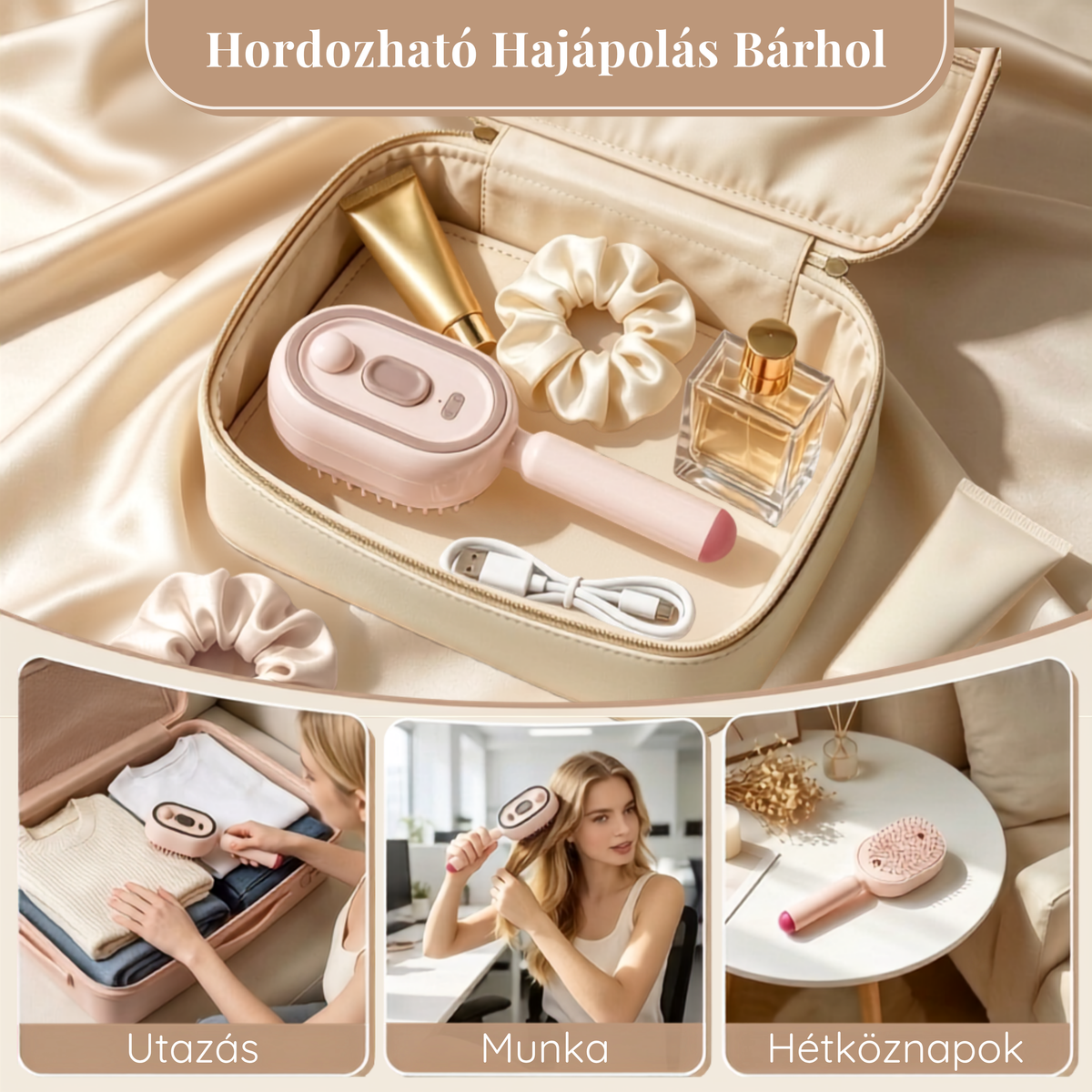 Aura Everlux™ -Ritual Brush, hajápoló kefe