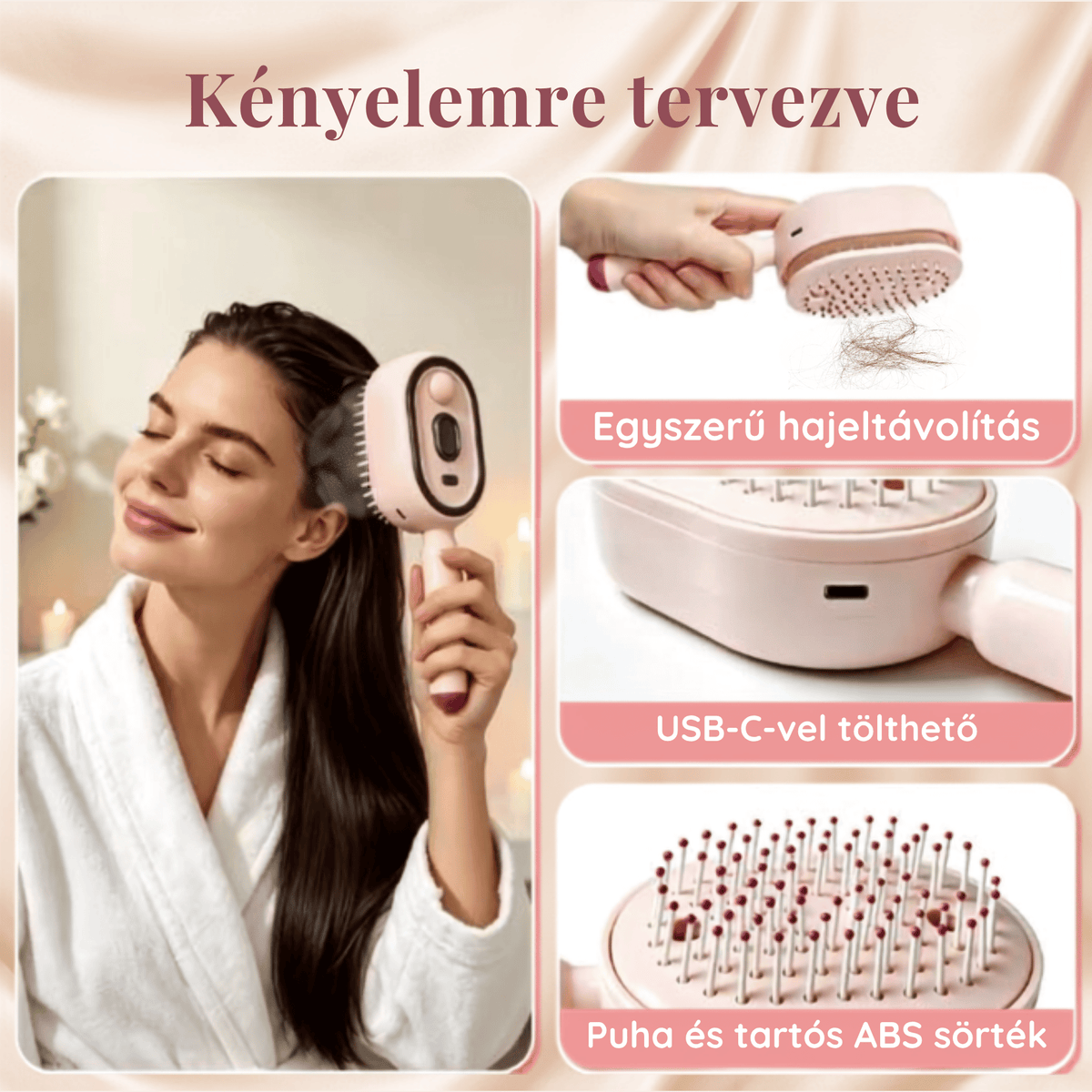 Aura Everlux™ -Ritual Brush, hajápoló kefe
